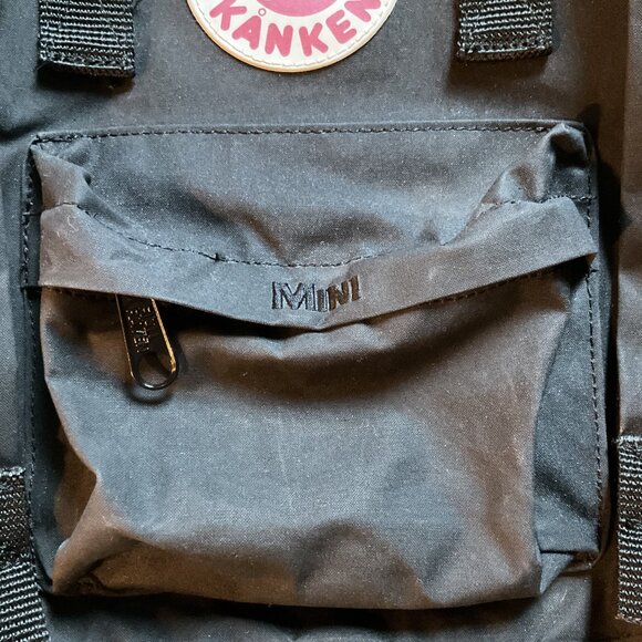 Fjallraven Kånken Mini 7L Backpack, Black, 23561 - Picture 2 of 12